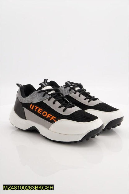 High Gripper Jogger Shoes-(8614)-Black