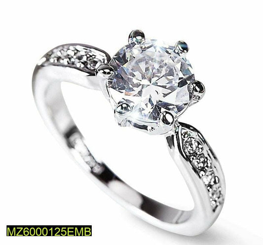 Imported Zircon Ring Adjustable